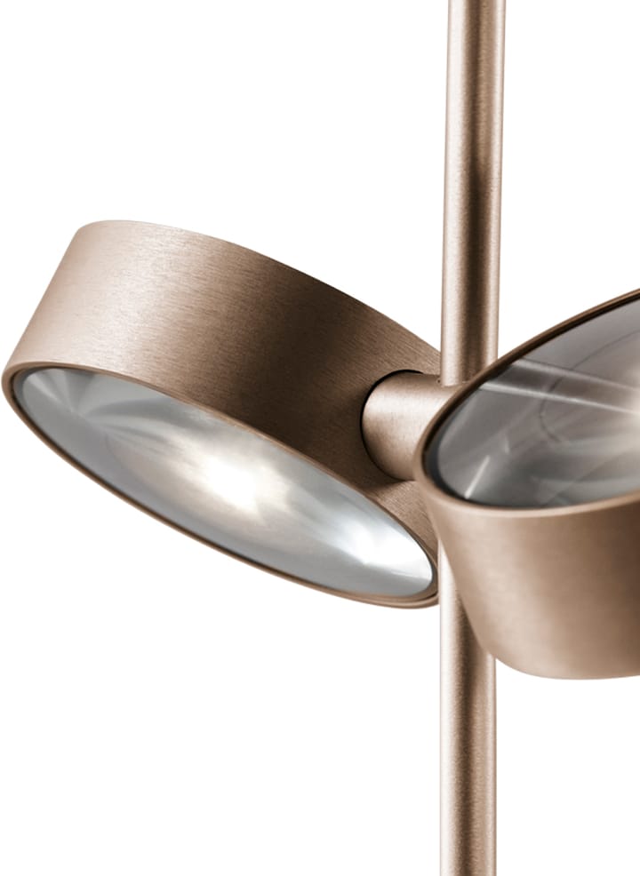 Lampadaire Orbit, Rose gold Light-Point