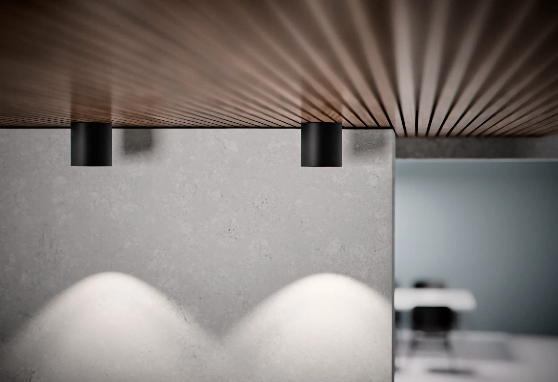 Spot encastré Solo Round 2, Black Light-Point