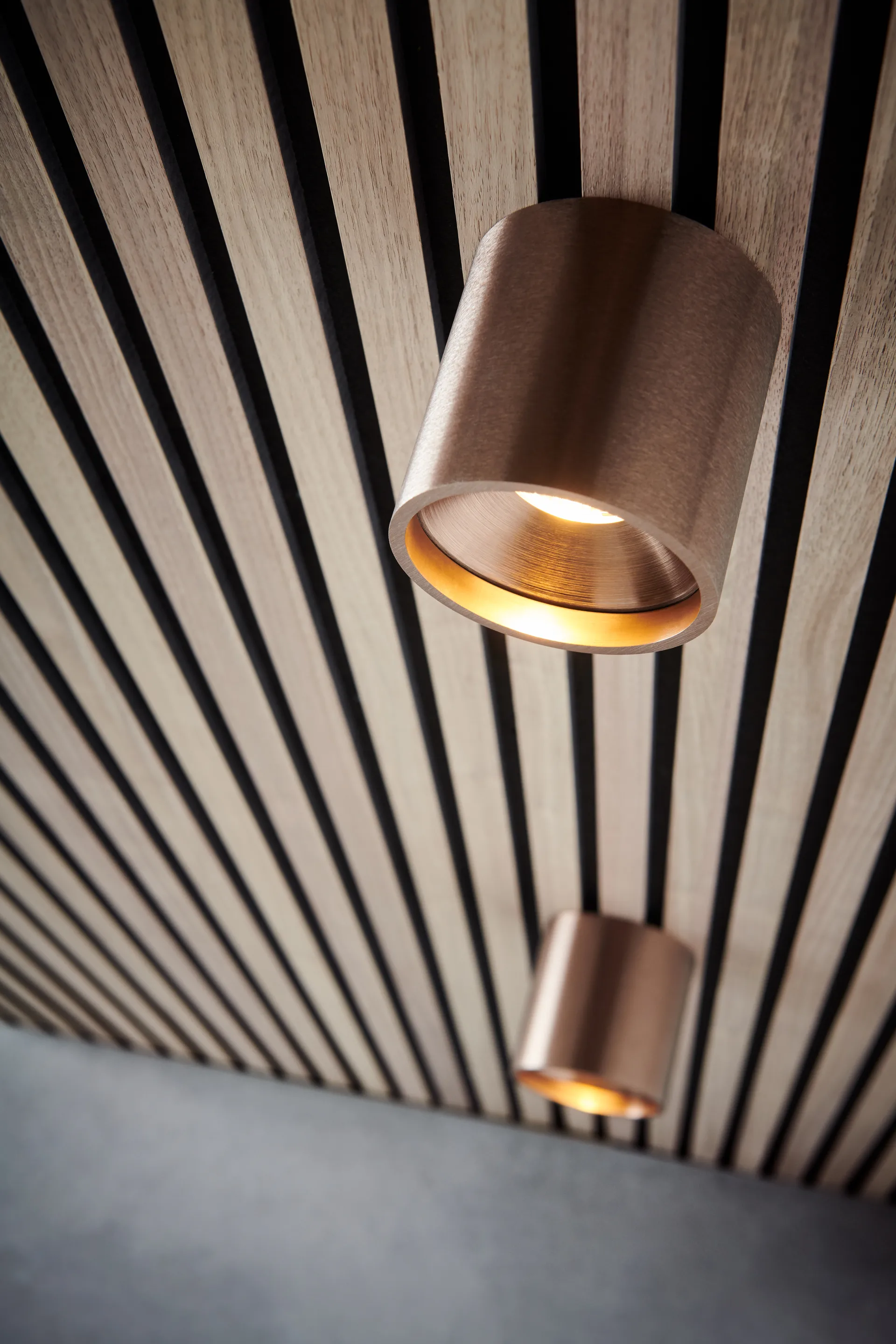 Spot encastré Solo Round 2, Rose gold Light-Point