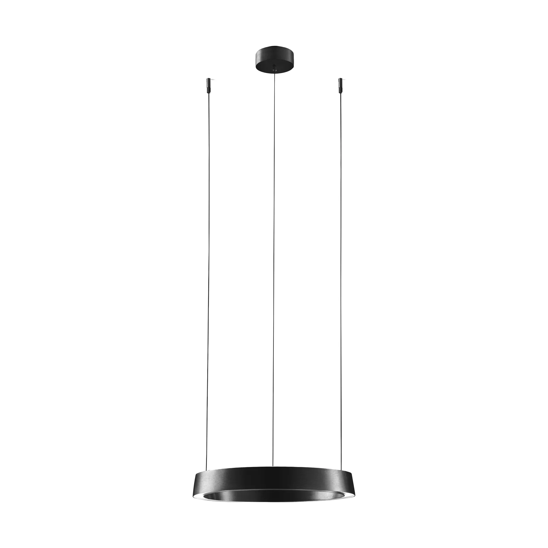 Suspension Edge round Ø40 switch tune, Carbon black Light-Point
