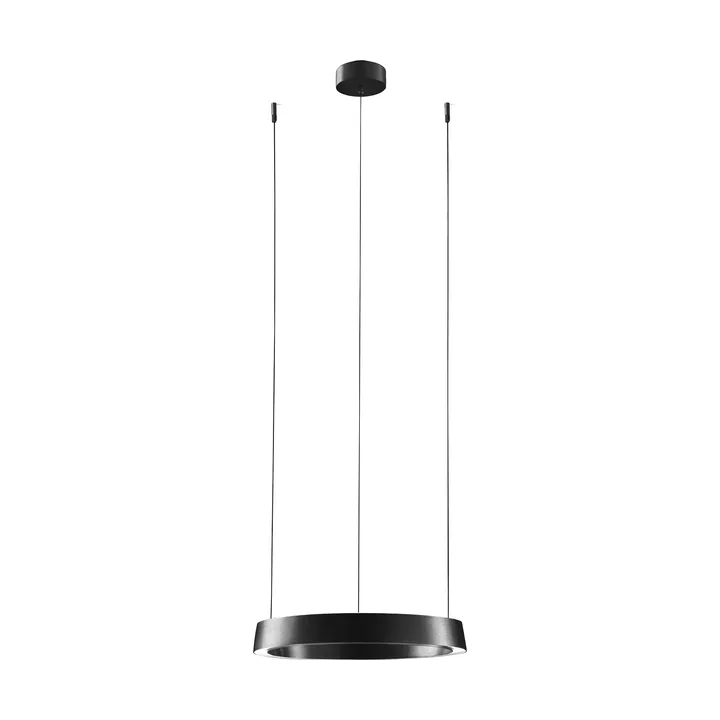 Suspension Edge round Ø40 switch tune - Carbon black - Light-Point