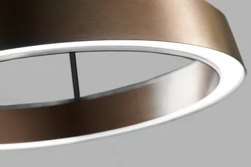 Suspension Edge round Ø40 switch tune - Rose gold - Light-Point