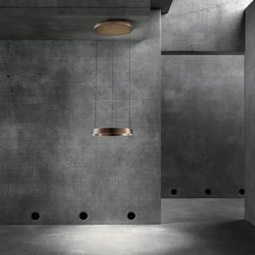 Suspension Edge round Ø40 switch tune - Rose gold - Light-Point