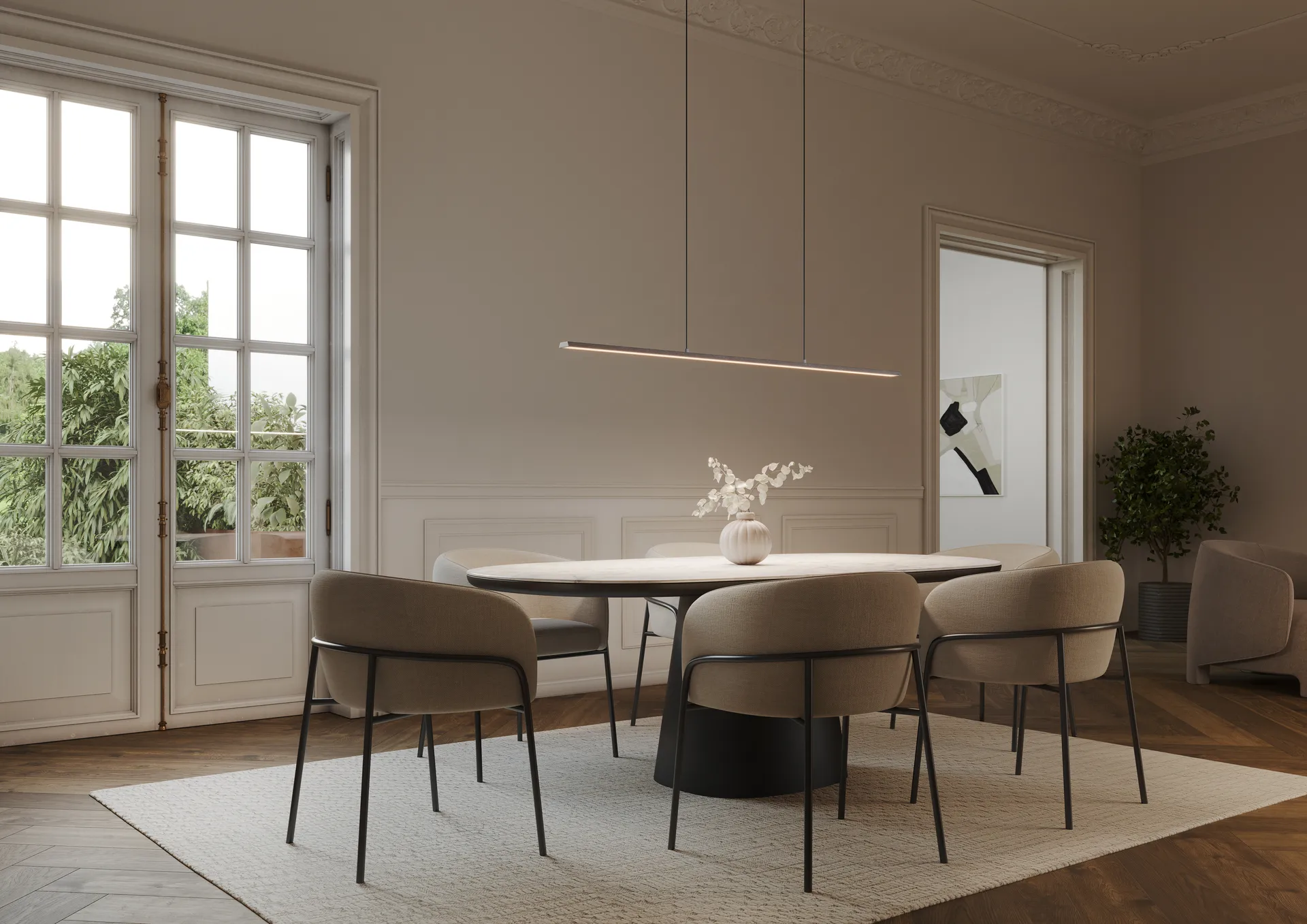 Suspension Slim S1500, Titanium Light-Point