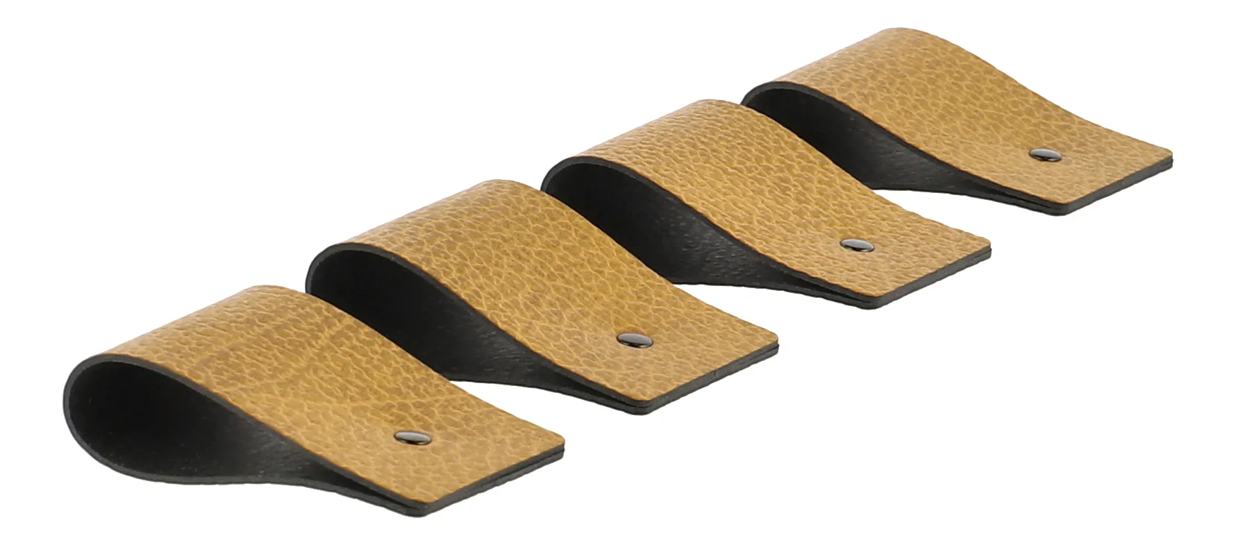 Anneaux de serviette Loop name lot de 4, Curry (brun) LIND DNA