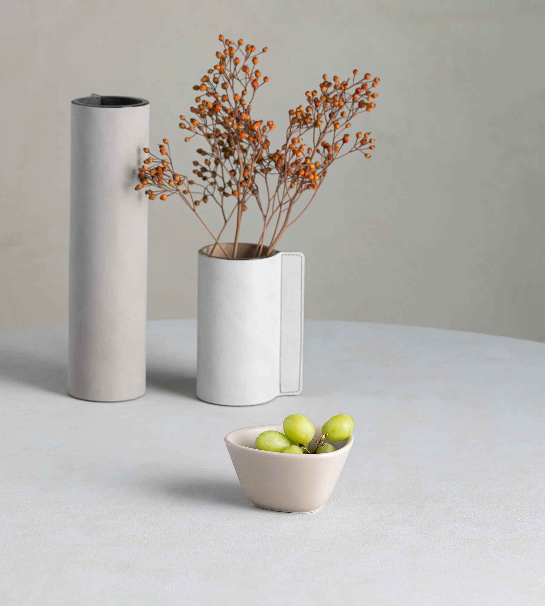 Bol Curve Stoneware S 10x11 cm, Sand LIND DNA