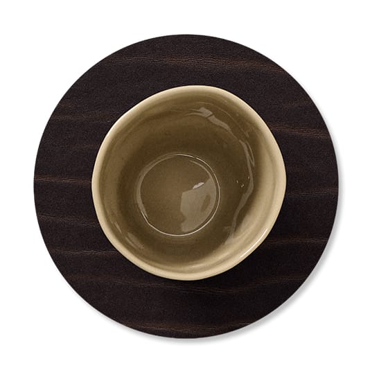 Dessous de verre Buffalo circle, Marron LIND DNA