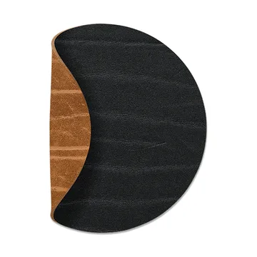 Dessous de verre Buffalo réversible circle 1 pièce - Noir-Nature - LIND DNA