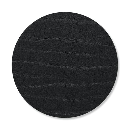Dessous de verre Buffalo réversible circle 1 pièce, Noir-Nature LIND DNA