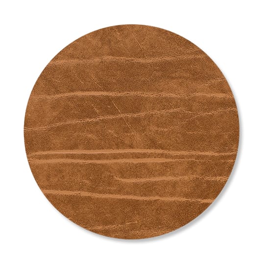 Dessous de verre Buffalo réversible circle 1 pièce, Noir-Nature LIND DNA