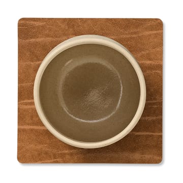 Dessous de verre Buffalo réversible square 1 pièce - Noir-Nature - LIND DNA