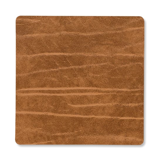 Dessous de verre Buffalo réversible square 1 pièce, Noir-Nature LIND DNA
