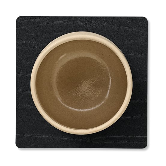 Dessous de verre Buffalo square, Noir LIND DNA