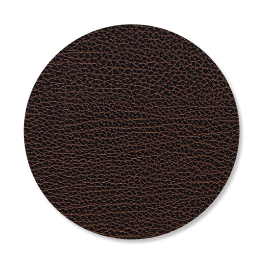 Dessous de verre Bull circle, Marron LIND DNA