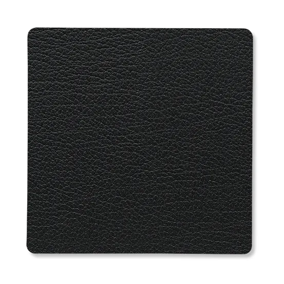 Dessous de verre Bull square, Noir LIND DNA