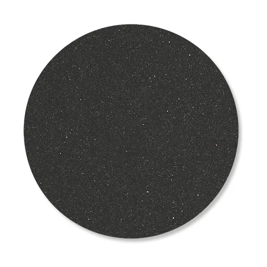 Dessous de verre Core circle, Flecked anthracite LIND DNA