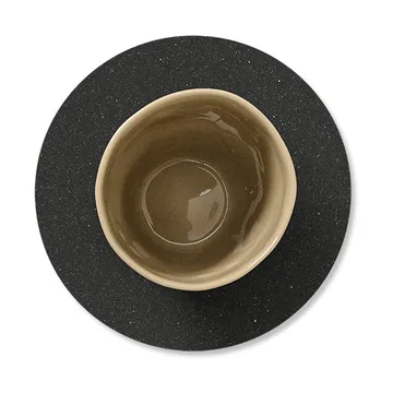 Dessous de verre Core circle - Flecked anthracite - LIND DNA