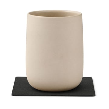Dessous de verre Core square  - Flecked anthracite - LIND DNA