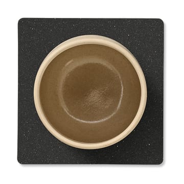 Dessous de verre Core square  - Flecked anthracite - LIND DNA
