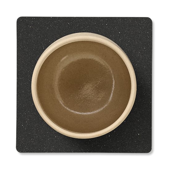 Dessous de verre Core square , Flecked anthracite LIND DNA