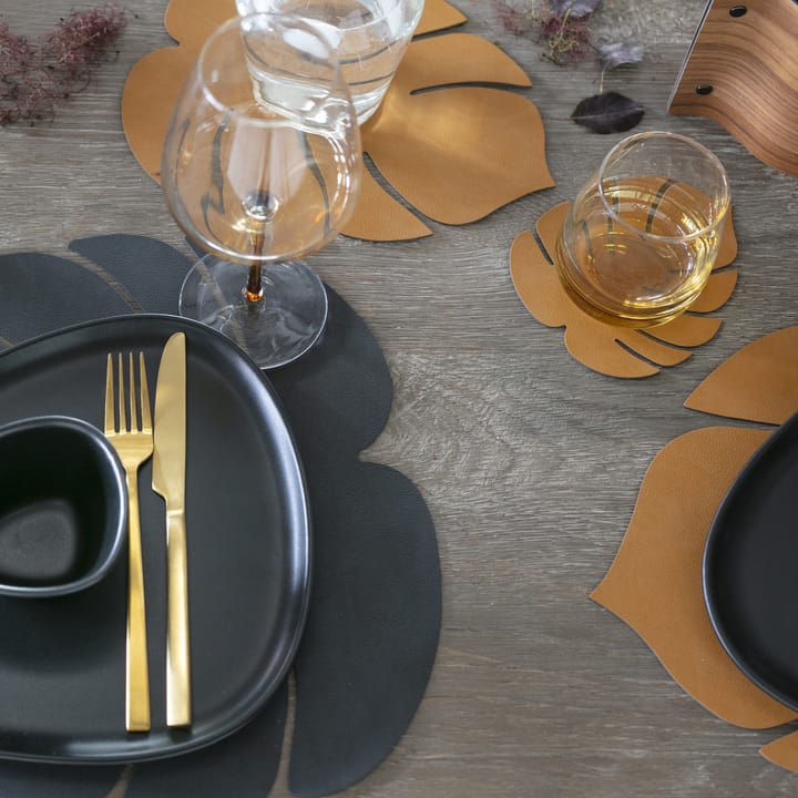 Dessous de verre Monstera Leaf Nupo - Burned curry - LIND DNA