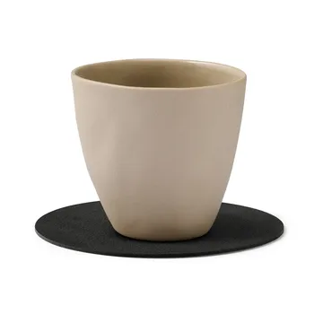 Dessous de verre Nupo circle - Black ink - LIND DNA
