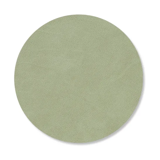Dessous de verre Nupo circle, Vert olive LIND DNA
