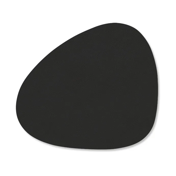 Dessous de verre Nupo curve, Black ink LIND DNA