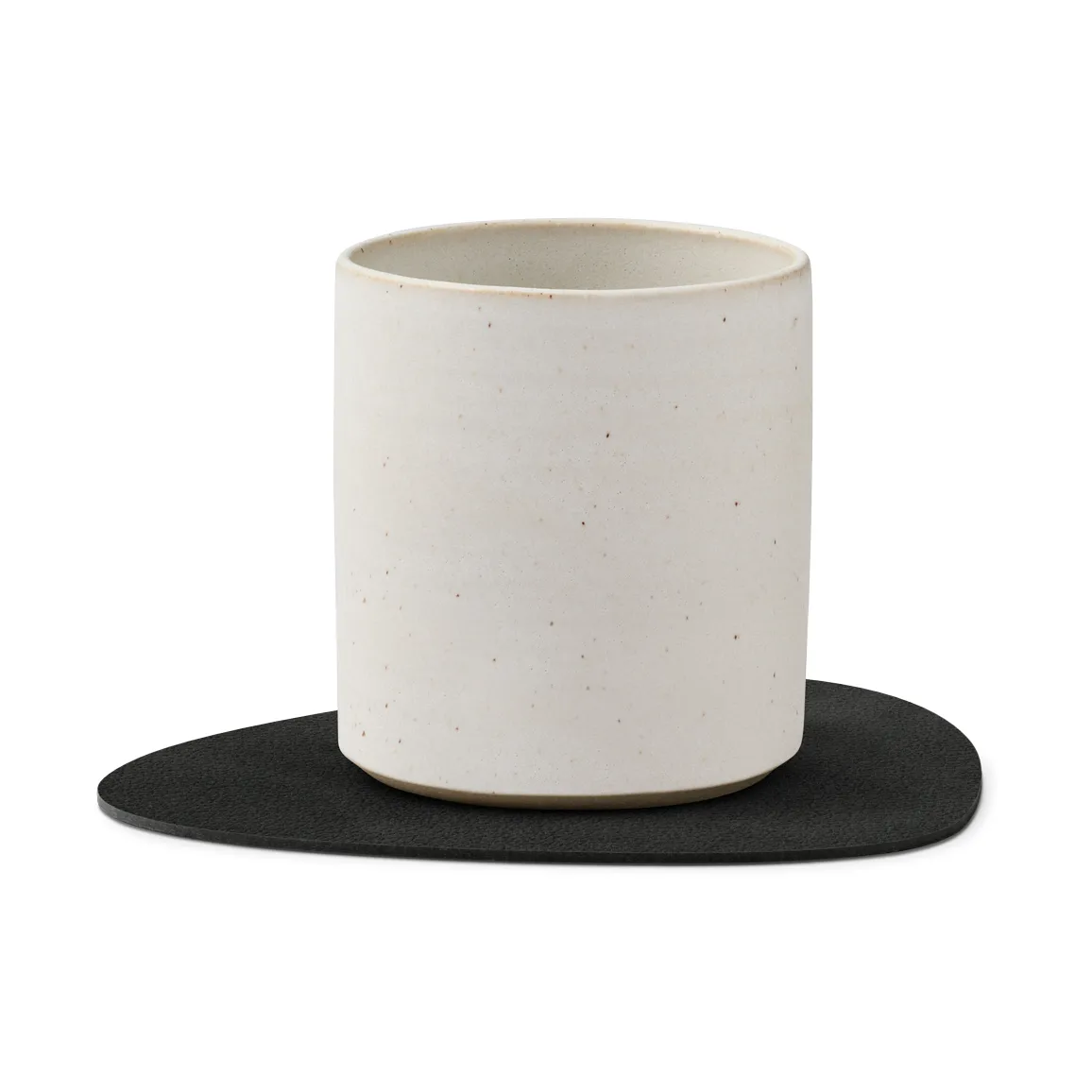 Dessous de verre Nupo curve, Black ink LIND DNA
