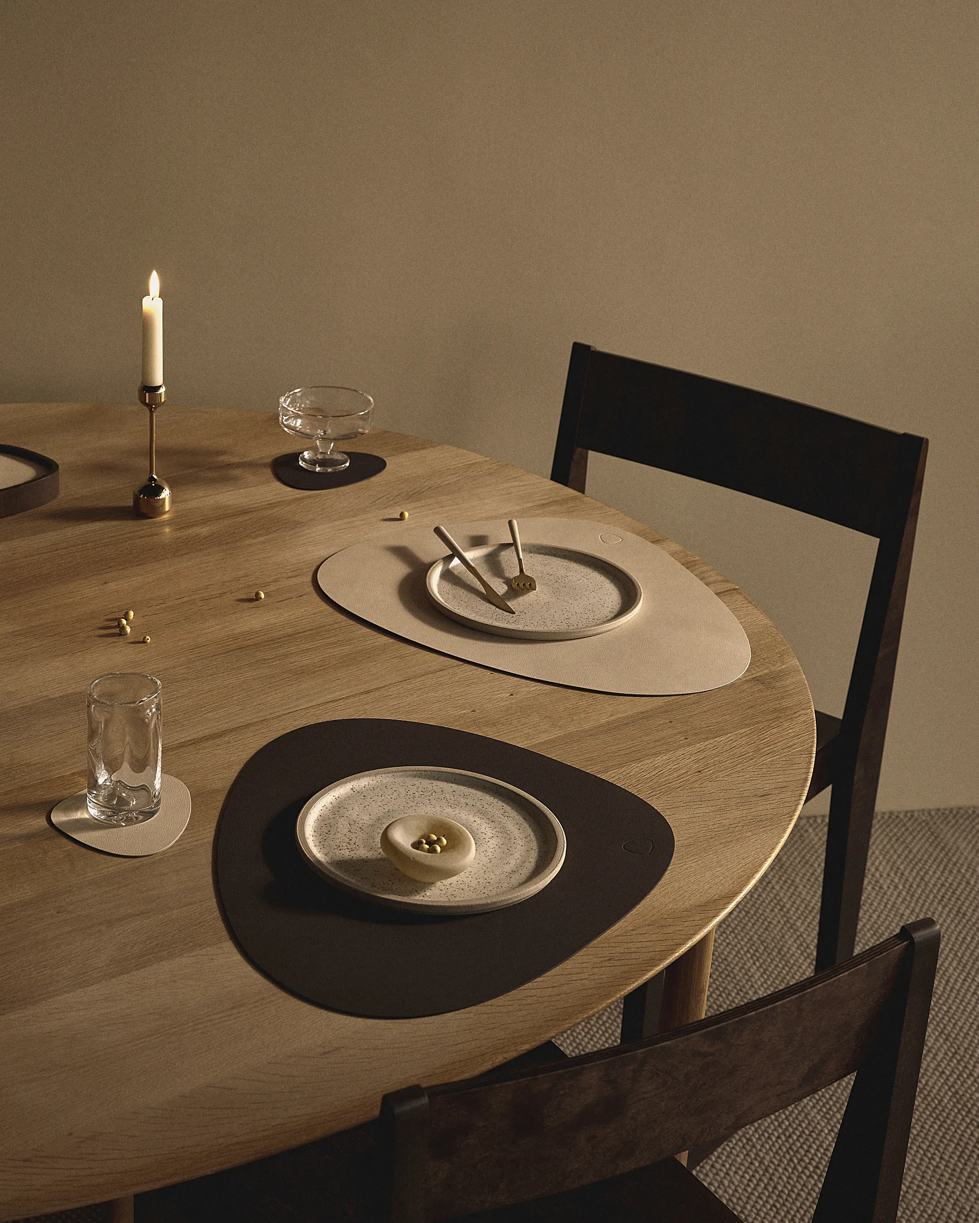 Dessous de verre Nupo curve, Hazel LIND DNA