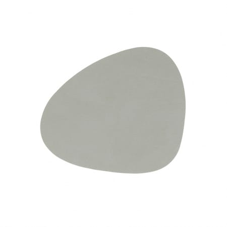 Dessous de verre Nupo curve - métallique (gris pierre) - LIND DNA