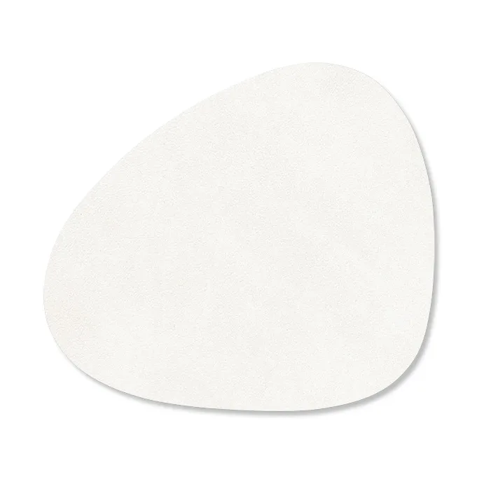 Dessous de verre Nupo curve - Pure white - LIND DNA