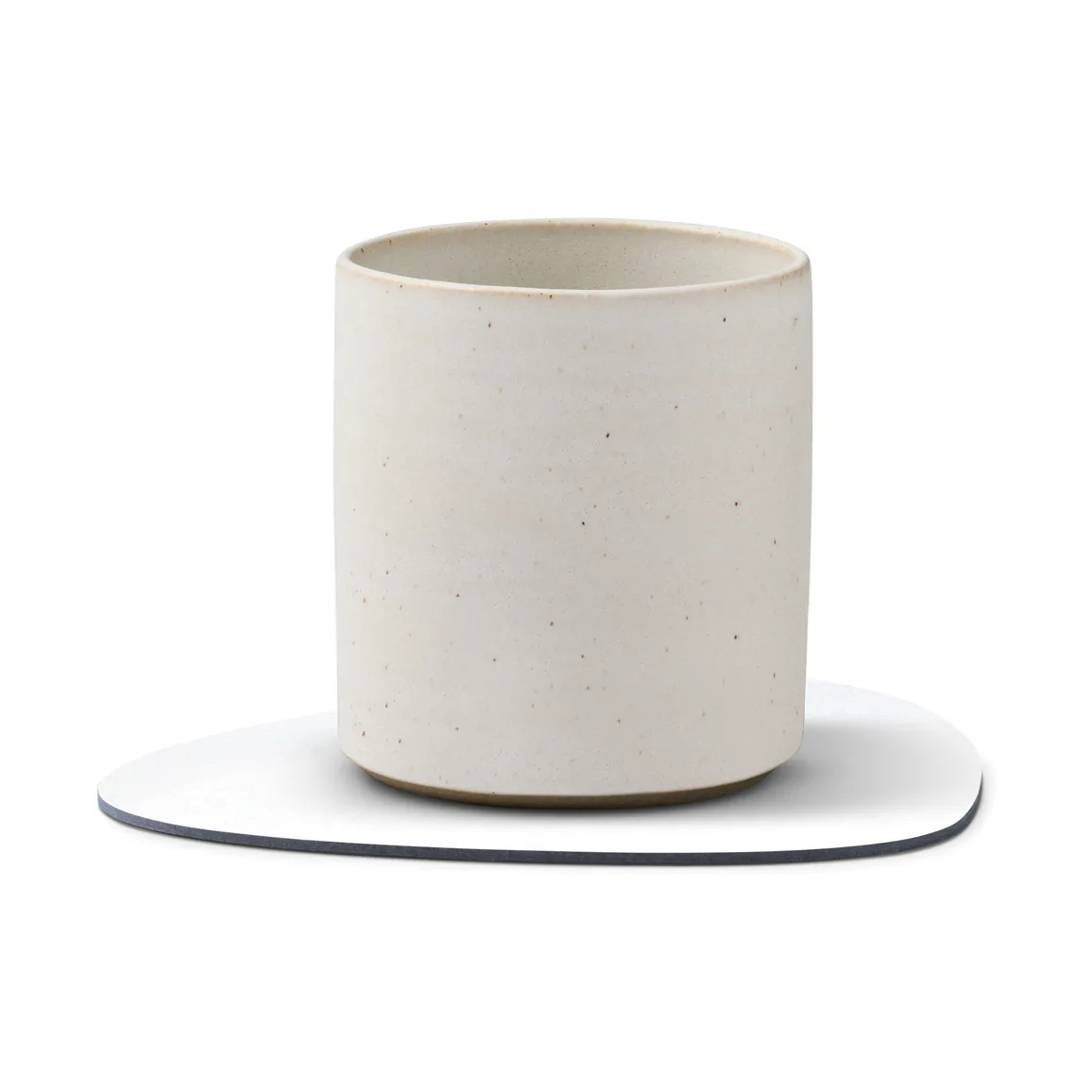 Dessous de verre Nupo curve, Pure white LIND DNA