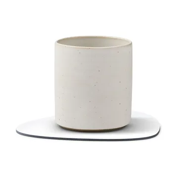 Dessous de verre Nupo curve - Pure white - LIND DNA