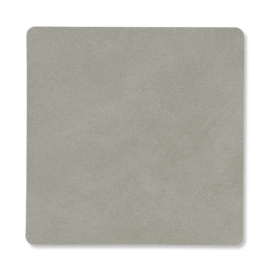 Dessous de verre Nupo réversible square 1 pièce, bleu clair-gris clair LIND DNA