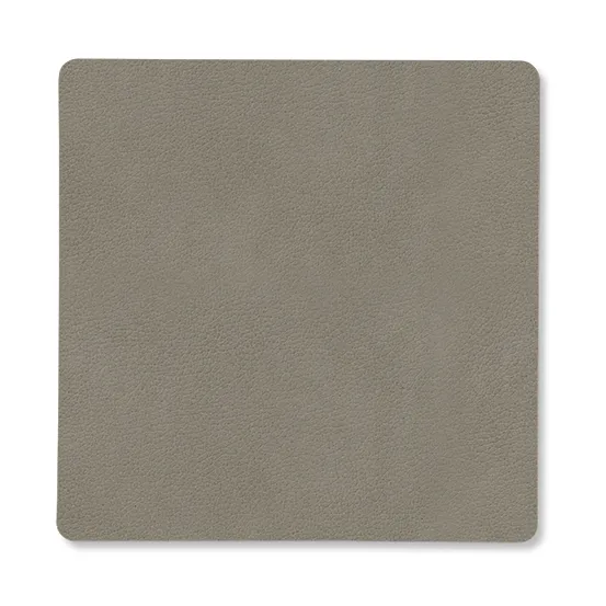 Dessous de verre Nupo réversible square 1 pièce, Linen-Flint Grey LIND DNA