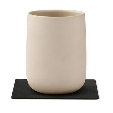 Dessous de verre Nupo square - Black ink - LIND DNA