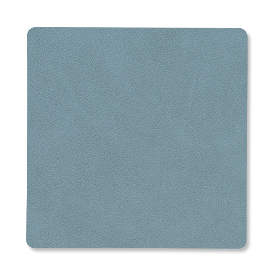 LIND DNA Dessous de verre Nupo square bleu clair | Design Scandinave | Dessous de verre | Bleu