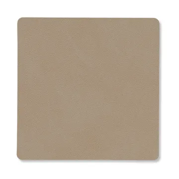 Dessous de verre Nupo square - Clay brown - LIND DNA
