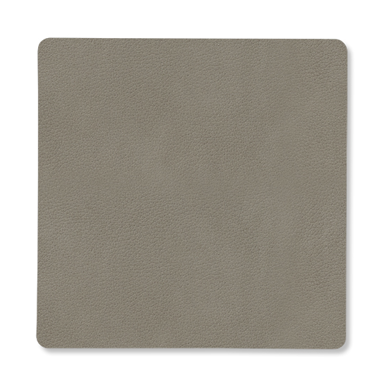 LIND DNA Dessous de verre Nupo square Flint grey | Design Scandinave | Dessous de verre | Gris