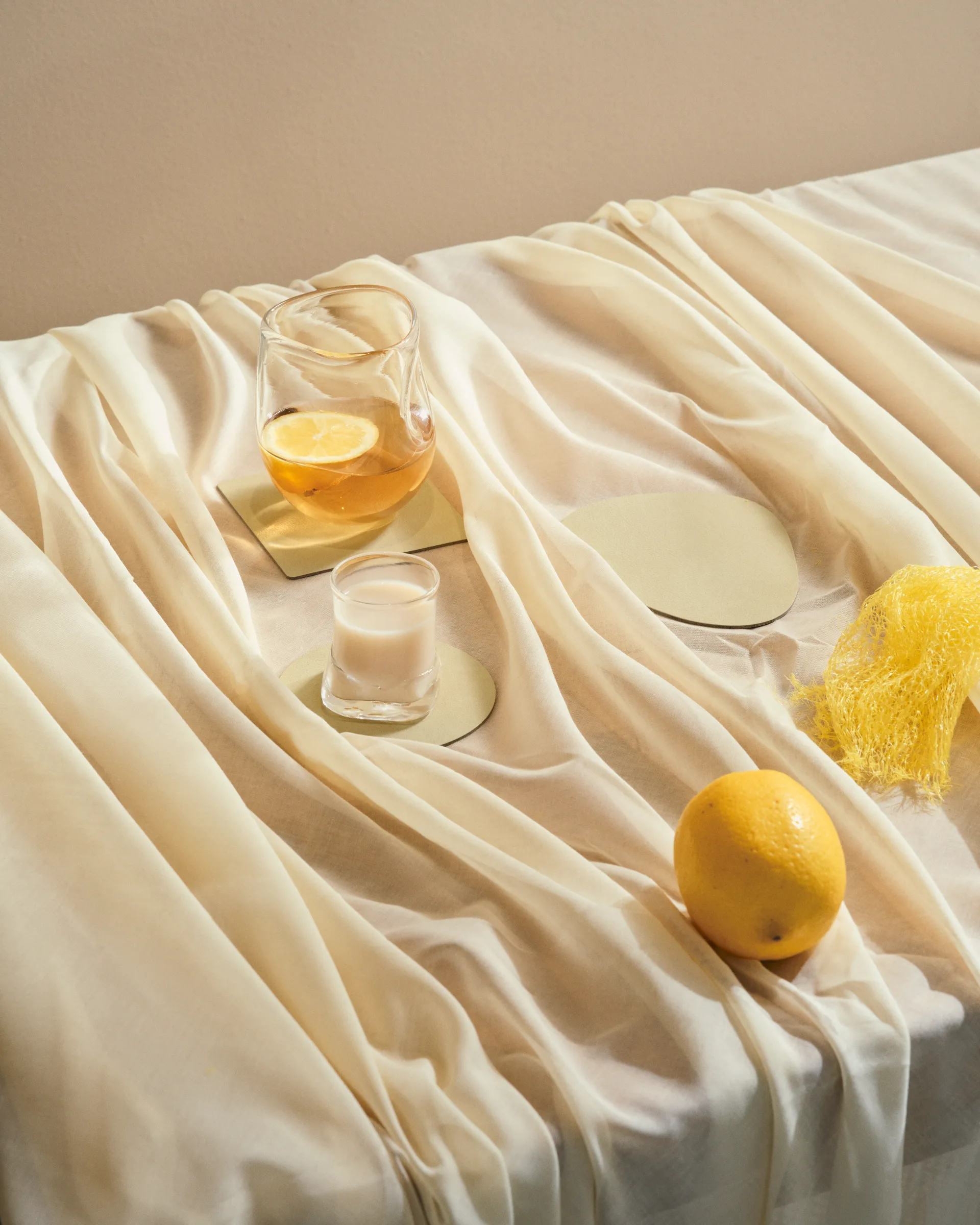 Dessous de verre Nupo square, Lemon sorbet LIND DNA