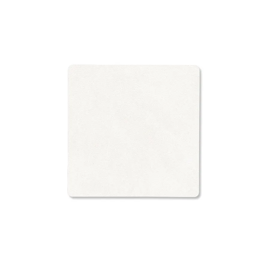 Dessous de verre Nupo square, Pure white LIND DNA