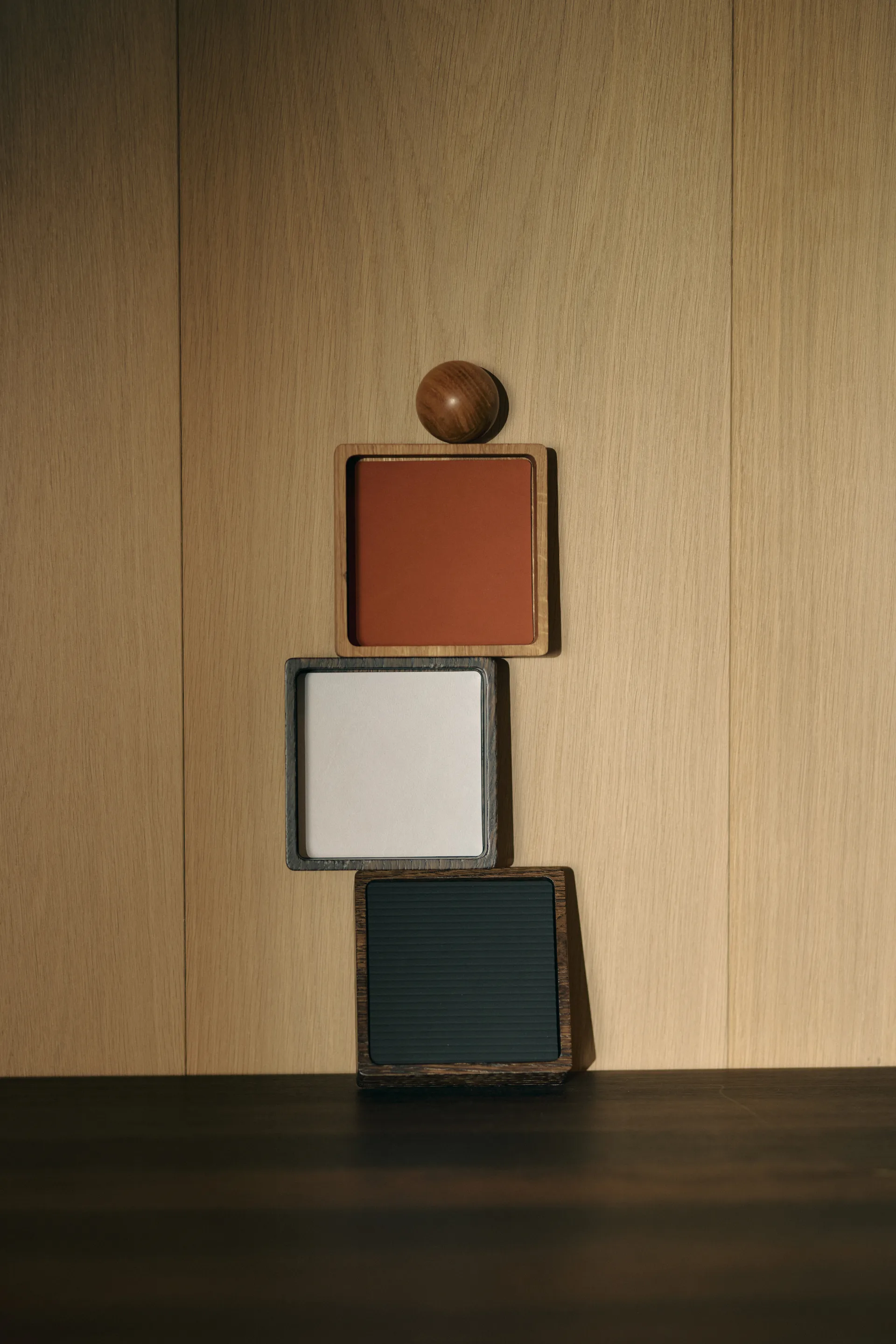 Dessous de verre Nupo square, Rust LIND DNA