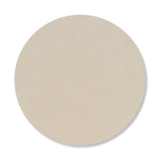 Dessous de verre Serene Circle Ø10 cm, Crème LIND DNA