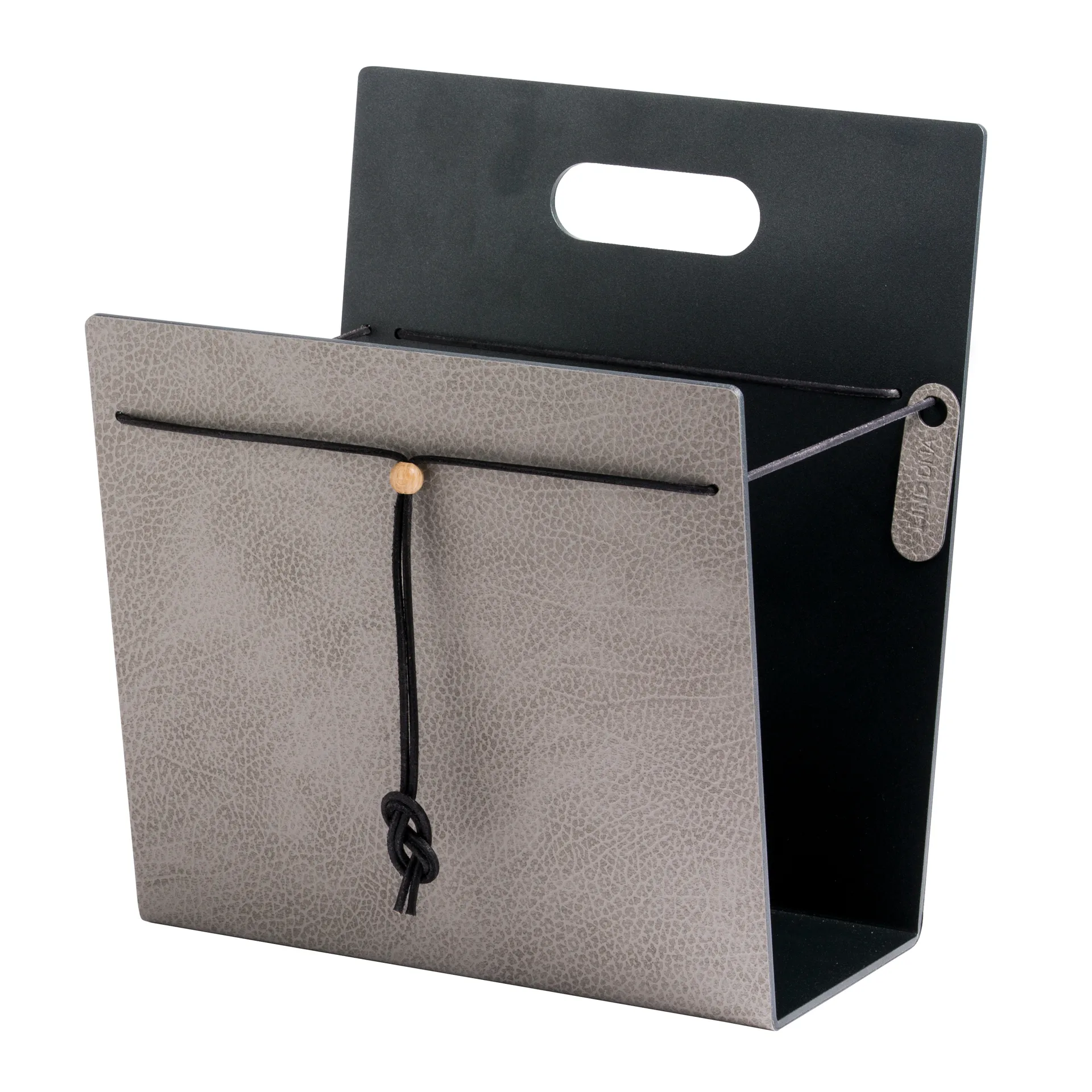 Magazine Holder Hippo M, Anthracite-gris LIND DNA