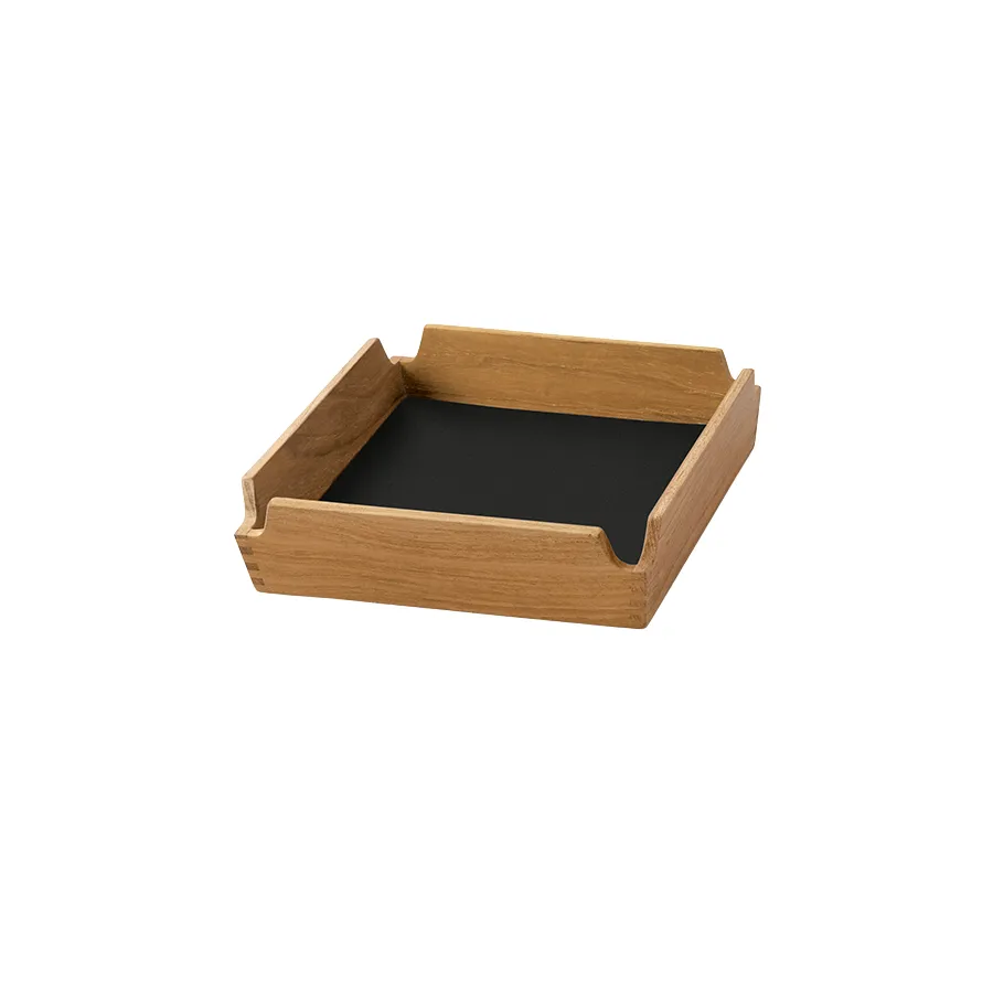 Plateau Airy Nupo, Black ink-teak, mini LIND DNA