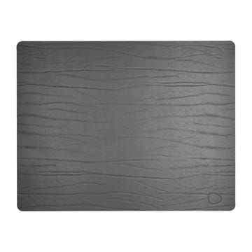 Set de Table Buffalo réversible square 1 pièce - Noir-Nature - LIND DNA