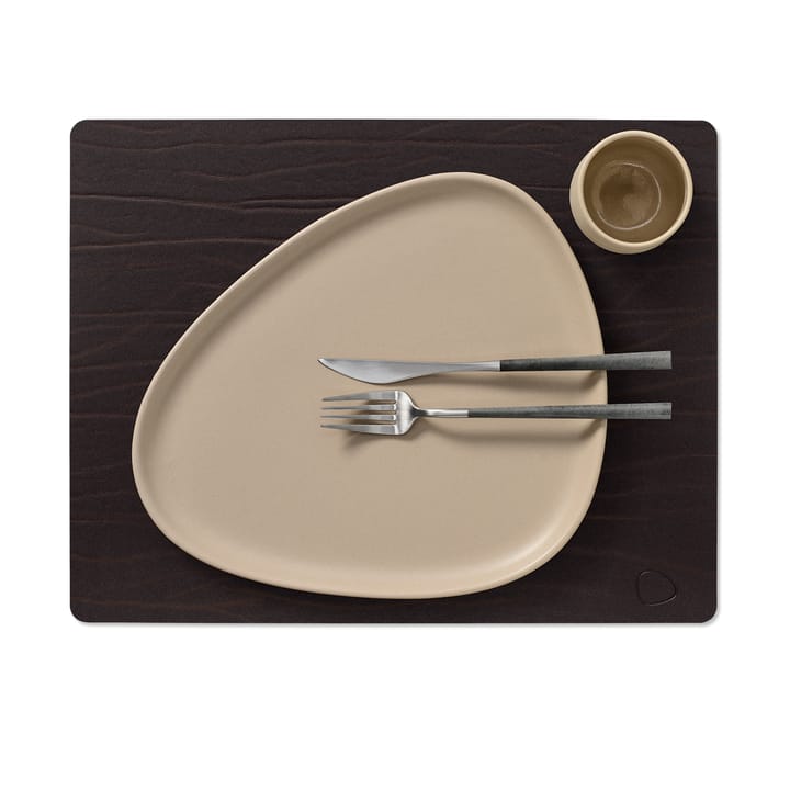 Set de Table Buffalo square, Marron LIND DNA