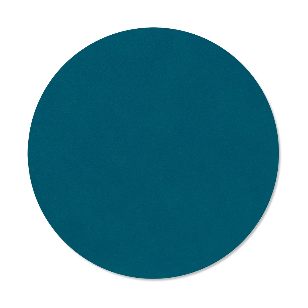 Set de table circle Nupo M, Petrol LIND DNA