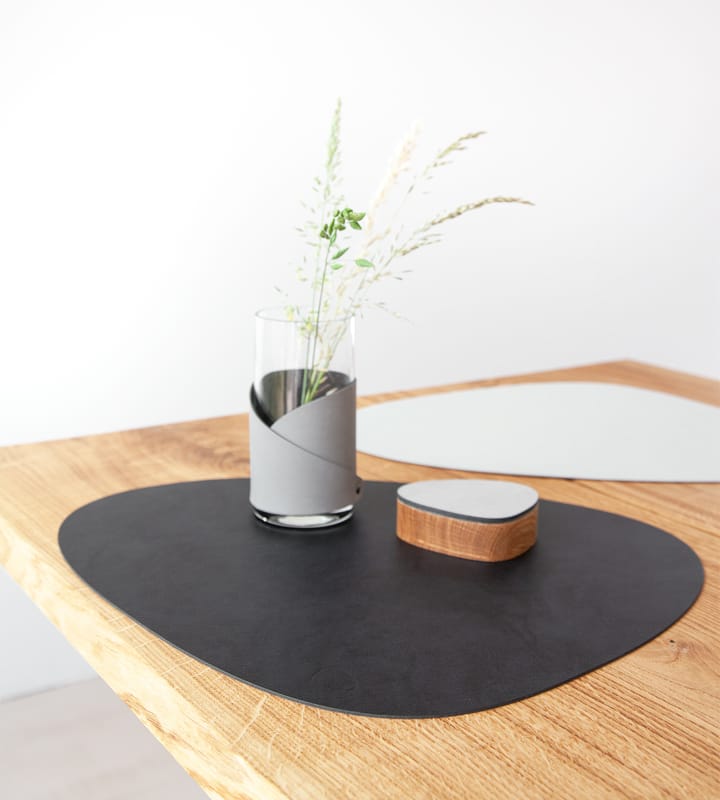 Set de Table Cloud-Nupo réversible curve L 1 pièce - Black-metalic - LIND DNA